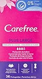 CAREFREE Slipeinlagen Plus große Box 36 Stück