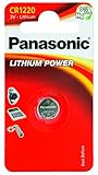 Panasonic Knopfzelle Lithium CR1220 (3 Volt)