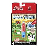Melissa & Doug Water Reveal Pad - Farm | Activity Pad | Travel | 3+ | Gift for Boy or Girl