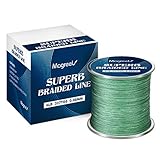 Magreel Geflochtene Angelschnur 6,8kg 300M 299m 0.18MM 4 Stränge