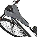 LYCAON Rollentrainer Fahrrad Schweiß Schutz Abdeckung, Kompatibel Mit Allen Marken Heimtrainer Fahrräder, Geeignet Für Sportneer TacX ROCKBROS SONGMICS UNISKY FITFIU Velo Pro Yaheetech Fahrradtrainer