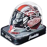 Franklin Sports Eishockey-Sammelartikel Torwart-Helm Mini, Design: Logo Einer NHL-Mannschaft, Unisex, 7784F21, rot, Einheitsgröße
