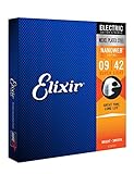 Elixir® Saiten E-Gitarrensaiten mit NANOWEB®Beschichtung, Super Light (.009-.042)