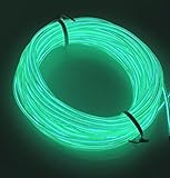 INION GRÜN 1 Meter - EL - Innenbeleuchtung Ambientebeleuchtung 12Volt Inverter/Adapter Zigarettenanzünder