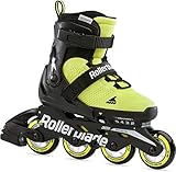 Rollerblade Microblade Se Inline-Skate, Giallo Neon/Nero, Small EU