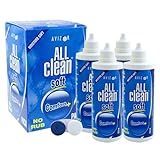 ALL Clean Soft von Avizor, 4 x 350ml All-in-One Kombilösung für Kontaktlinsen