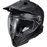 Nexo Motocross Helm Motorradhelm Cross Helm Enduro Helm MX-Line Endurohelm II mattschwarz M, Unisex, Cross/Offroad, Ganzjährig, Thermoplast, matt schwarz