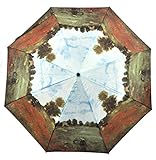 Regenschirm Motiv Claude Monet Mohnfeld bei Argenteuil Taschenschirm happy rain