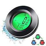 Fahrradcomputer Kabellos Wasserdicht, Fahrradtachometer mit 3 Hintergrundbeleuchtung, Auto Aufwecken Fahrradtacho Kabellos, LCD Fahrrad Computers Drahtlos, Fahrradcomputer für Kinder und Erwachsene