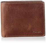 Fossil Herren Derrick ML3681 Geldbörse, Braun (Brown 200)
