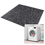 Premium Antivibrationsmatte 60x60x1cm aus Deutschland für Waschmaschine Trockner etc. - zuschneidbar - by kör4u