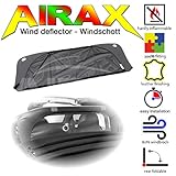 Airax Windschott für Fortwo 453 Cabrio Windabweiser Windscherm Windstop Wind deflector déflecteur de vent