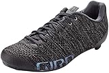 Giro Damen Empire E70 Knit Radsportschuhe - Rennrad, Schwarz (Black Heather 8), 38 EU