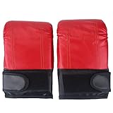 OhhGo Boxhandschuhe 1 Paar Training Boxen Kampf Muay Thai Sparring Stanzen Kickboxen Grappling Sandsack Handschuhe für Männer Frauen