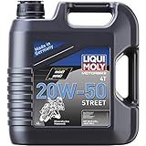 LIQUI MOLY 1696 Motorbike 4T 20W-50 Street 4 l