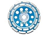 2 Stück Diamant Schleiftopf Durchmesser 150 mm für Betonschleifer und Winkelschleifer. Topfscheibe, Schleifteller, Schleifscheibe.
