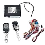JOM Car Parts & Car Hifi GmbH 7105-1 Keyless Open, Funkfernbedienung für vorhandene Original-Zentralverriegelung, universal, mit 2 Mini-Funksender Edelstahl