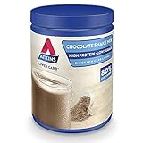 Atkins Chocolate Shake Mix, weniger Kohlenhydrate, 370 Gramm (10 Portionen)