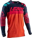 Leatt 5019011314 Jersey GPX 4.5 X-Flow #XXL Ink/Org