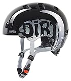 Uvex Unisex Jugend, kid 3 Fahrradhelm, dirtbike black, 51-55 cm