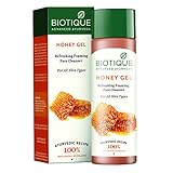 Biotique Honig Gel Lightening Reinigungsschaum für alle Hauttypen