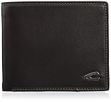 camel active, Geldbörse Herren, Querformat, RFID Schutz, Portemonnaie, Geldbeutel , Echtes Leder, viele Kartenfächer und Netzfach , Braun, 12,5x2x10,cm
