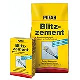 Pufas Blitzzement Schnellmontagemörtel 1 Kg