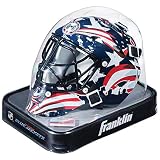 Franklin Sports Eishockey-Sammelartikel Torwart-Helm Mini, Design: Logo Einer NHL-Mannschaft, Unisex, 7784F31, Navy, Einheitsgröße