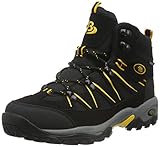 Brütting Mount Hunter High Trekking- & Wanderstiefel Herren, Schwarz/ Gelb, 44 EU