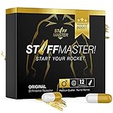 *EINFÜHRUNGSPREIS* STIFFMASTER - Das Natürliche Potenzmittel mit der Einzigartigen Master-Power Formel I NEUTRALE LIEFERVERPACKUNG I 4 Hochdosierte Inhaltsstoffe