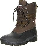 Spirale Herren gefütterte Winterstiefel Snowboots Cordura braun, Größe:40, Farbe:Braun