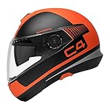 Schuberth C4 Legacy Klapphelm XS (52/53) Orange/Schwarz