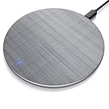 CSL - 10 Watt Induktionsladegerät - Fast Wireless Charger - Kabelloses Ladegerät - Kompatibel mit iPhone XS Max XR XS X 8 Plus 10W Schnellladungen Samsung Galaxy S9 S8 UVM