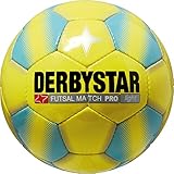 Derbystar Futsal Match Pro Light, 4, gelb blau, 1088400569