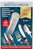 Rokitta's Rostschreck Gegen Flugrost, Verhindert Rostflecken Auf Besteck, Töpfen und Pfannen - Ohne Chemie (Aluminium), 2er-Set