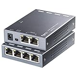 Cudy FS1006PL 6-Port PoE+ Switch 60 W, 4 * 10/100Mbit/s PoE+ Ports, CCTV-Modus, Plug-and-Play, Metallgehäuse
