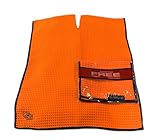 Club Glove Microfiber Caddy Golf Towel Set - Golfhandtuch mit Pocket Towel - Golftuch/Schlägertuch (Neon Orange)