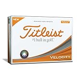 Titleist Velocity Visi Golfball, Herren, Weiß, Einheitsgröße