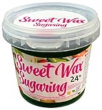 Sweet Wax 24° - Grün - 449g Natürliche Sugaring Zuckerpaste zur Haarentfernung per Hand. Für bis zu 24° Umgebungstemperaturen. Brazilian Wax zur enthaarung für zuhause.