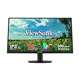 Viewsonic VA2718-SH 68,6 cm (27 Zoll) Monitor (Full-HD, IPS-Panel, HDMI, VGA, Eye-Care, Eco-Mode) Schwarz