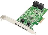 Dawicontrol DC-624E Blister RAID-Kontroller (2X PCI-e, 4-Kanal, SATA III, RAID 0/1/5/10)