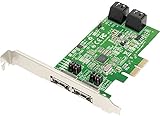 Dawicontrol DC-624E Blister RAID-Kontroller (2X PCI-e, 4-Kanal, SATA III, RAID 0/1/5/10)