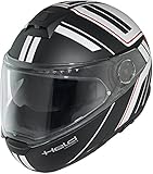 Held H-C4 / Schuberth C4 Klapphelm Schwarz/Weiß XXXL (65/66)