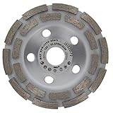 PRODIAMANT Profi Diamant Schleiftopf Beton 125 mm x 22,2 mm Diamantschleiftopf PDX82.910 125mm passend Winkelschleifer