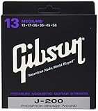 Gibson Gear SAG-J200 J200 - Bronze Acoustic Saiten .013 - .056