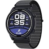 COROS PACE 2 Premium GPS Sportuhr, Herzfrequenzmesser, 30-Stunden-GPS-Vollbatterie, Barometer, ANT + & BLE-Anschlüsse, Strava, Stryd & TrainingPeaks (Navy Nylon)