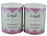 2x 1000g Leydi Zuckerpaste in der Dose - Nachfüllset für Sugaring und Haarentfernung zu Hause