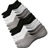 RedMaple 6 Paar Baumwoll Sneaker Ballerina Socken Atmungsaktiv Damen Unsichtbar Kurzsocken für Loafers Boots Schuhe