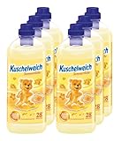 6er Vorteilspack Kuschelweich Weichspüler Weichspueler Sommerliebe 6000ml für 168 Anwendungen