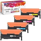 ejet CLT-404S Kompatibler Toner Ersatz für Samsung CLT-P404C CLT-404S CLT-K404S CLT-C404S CLT-M404S für Samsung Xpress SL C430W C480W C480FW C430 C480 C480F C483W (Schwarz/Cyan/Magenta/Gelb)